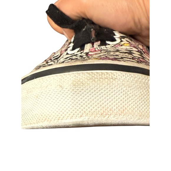 Vans Disney Cheshire Cat Skate Sneakers  Lace Up Shoes Men\'s 6.5 Wms Sz 8